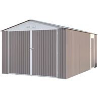 Garage in metallo NEVADA con porta battente 15,36 m²
