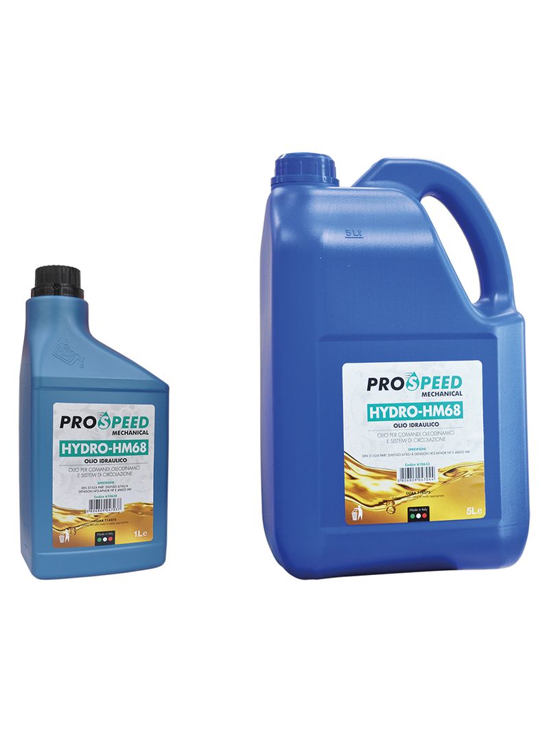 15Pz Olio Idraulico Hydro Hm68 Lt. 1