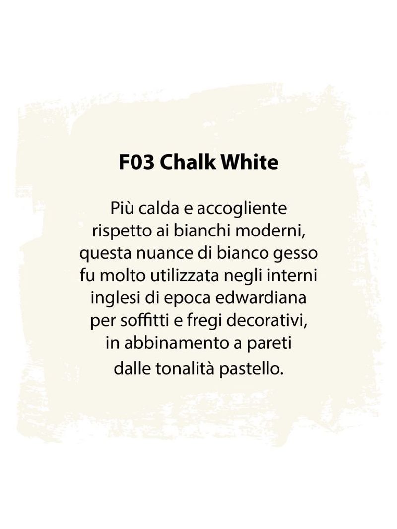 Fleur : Designer's Paint : Chalky Look : 330ml : F03 Chalk White