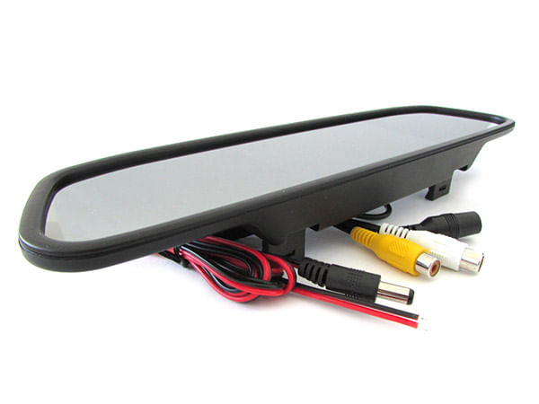 Monitor HD 4,3 Pollici Per Specchietto Retrovisore Auto - Telecamera Retromarcia, 12V, Doppio Ingresso Video - Foto 9