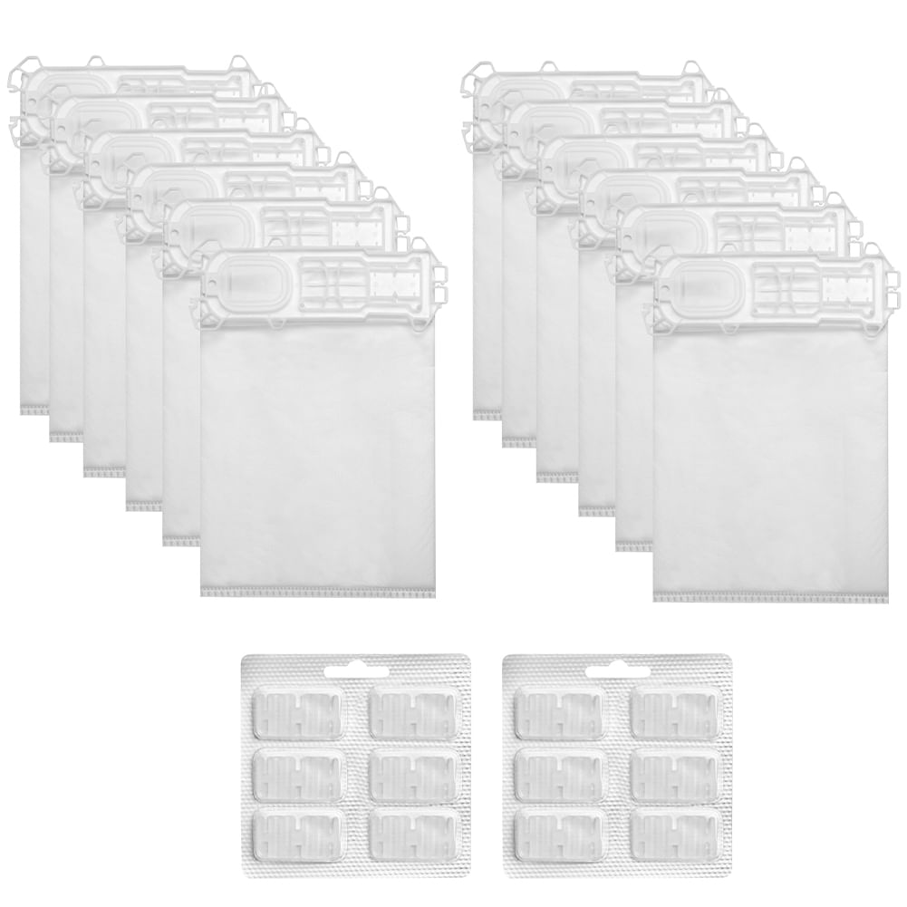 Manutenzione Aspirapolvere Kit Ricambi Per Aspirapolvere Folletto Vk135 Vk136 12 Sacchetti 12 Profumi C 420244 - Foto 9