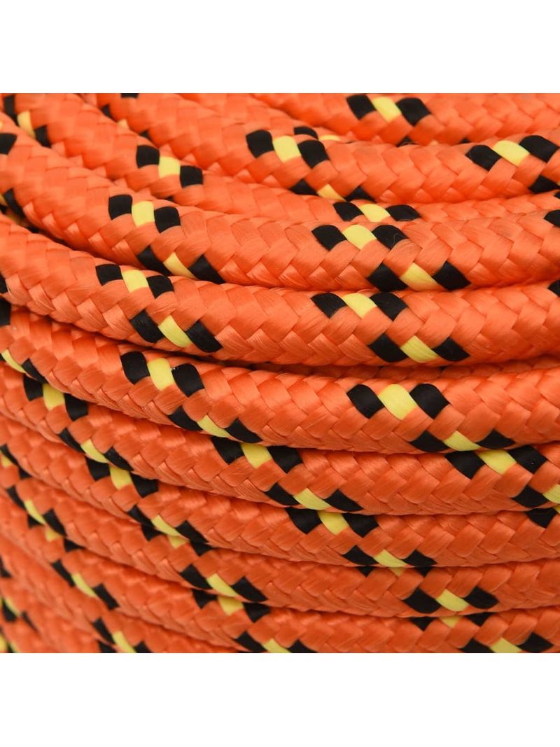 Corda Nautica VidaXL Arancione 8mm X 50m - Polipropilene Per Barche E Campeggio - Foto 8