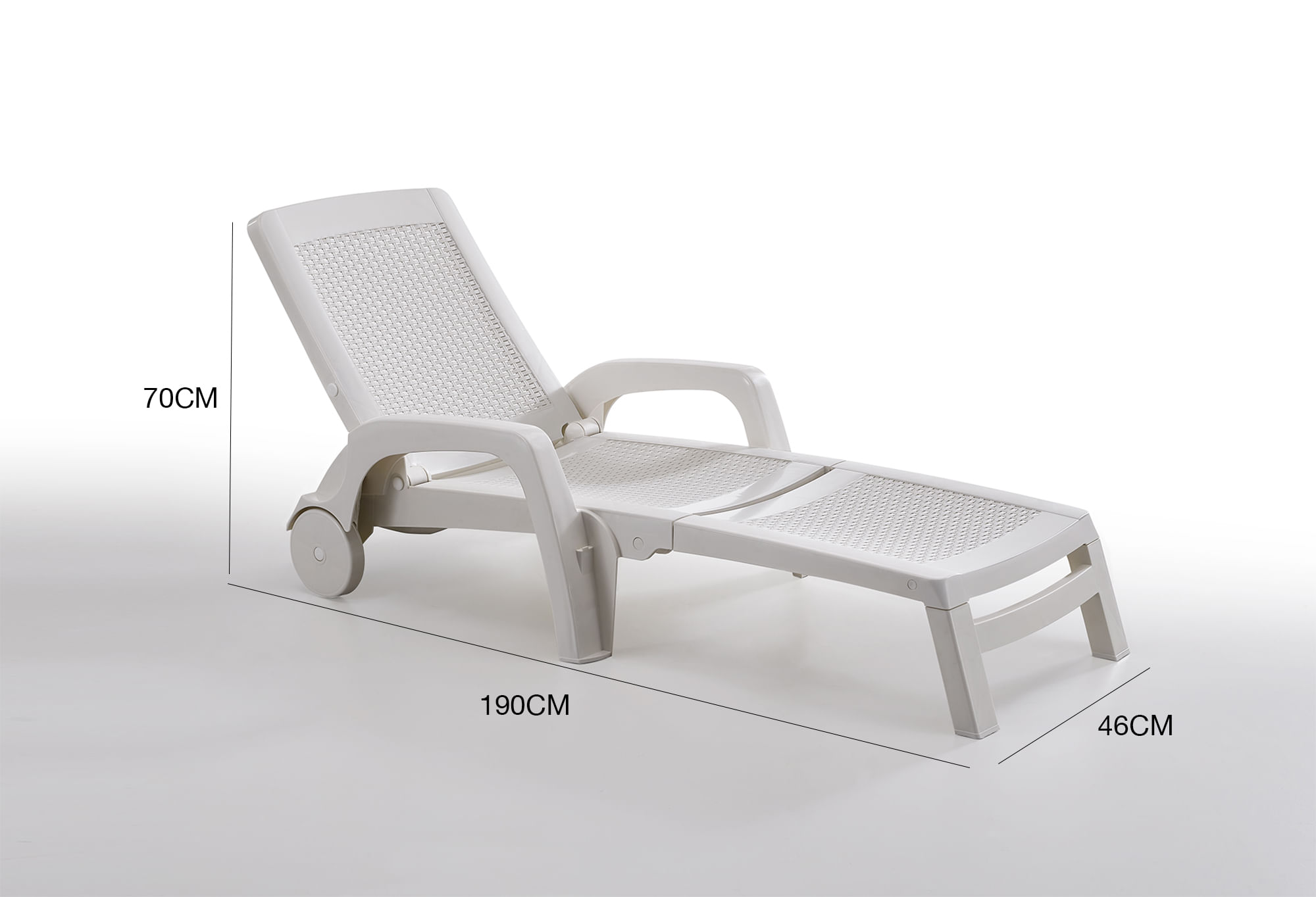 Lettino Pieghevole OVLRIJP | Sdraio Da Giardino Regolabile 6 Posizioni, Con Tasca - Nero, Per Balcone, Spiaggia, Campeggio - Foto 7