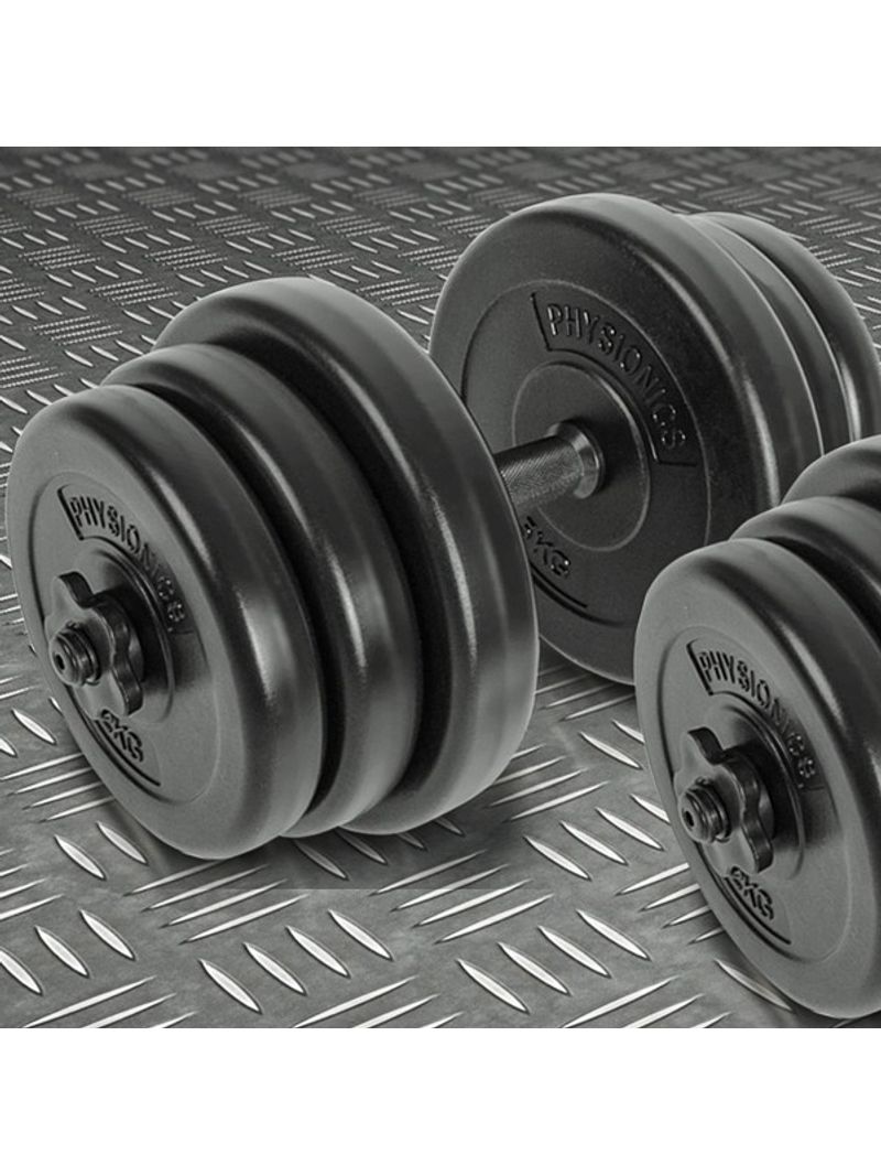 Set 6 Chiusure Rapide Per Manubri - Morsetti In ABS Per Allenamento Fitness (Nero, Blu, Verde)
