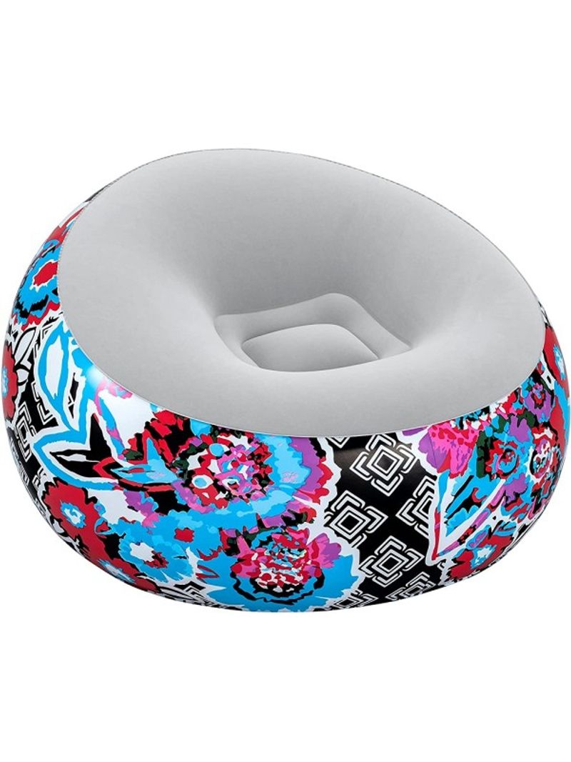 Trade Shop - Poltrona Gonfiabile Puffo Inflate-a-chair 112x112x66cm  Floreale Street Art 75111 - BricoBravo