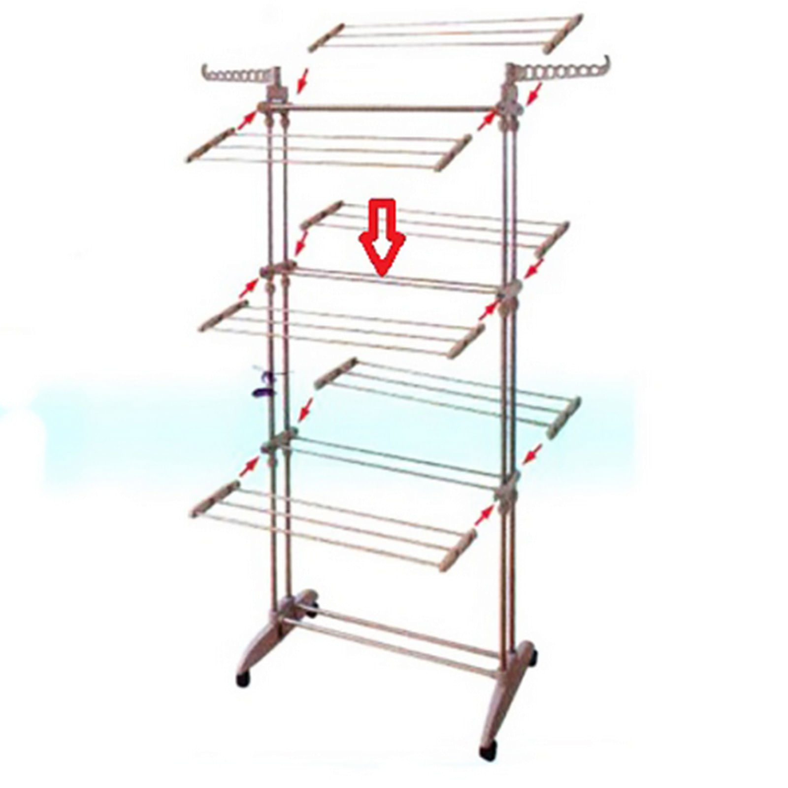 24 Pezzi Connettori Appendiabiti In Velluto - Ganci Salvaspazio Per Armadio, Antiscivolo | Organizzazione Guardaroba - Foto 11