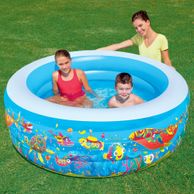 Bestway piscina play bambino piccoli 196x53cm rotonda gioco gonfiabili 51122