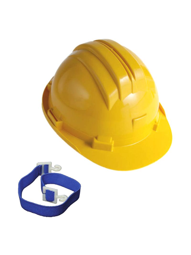 ELMETTO DA CANTIERE CASCO PROTETTIVO DA LAVORO GIALLO