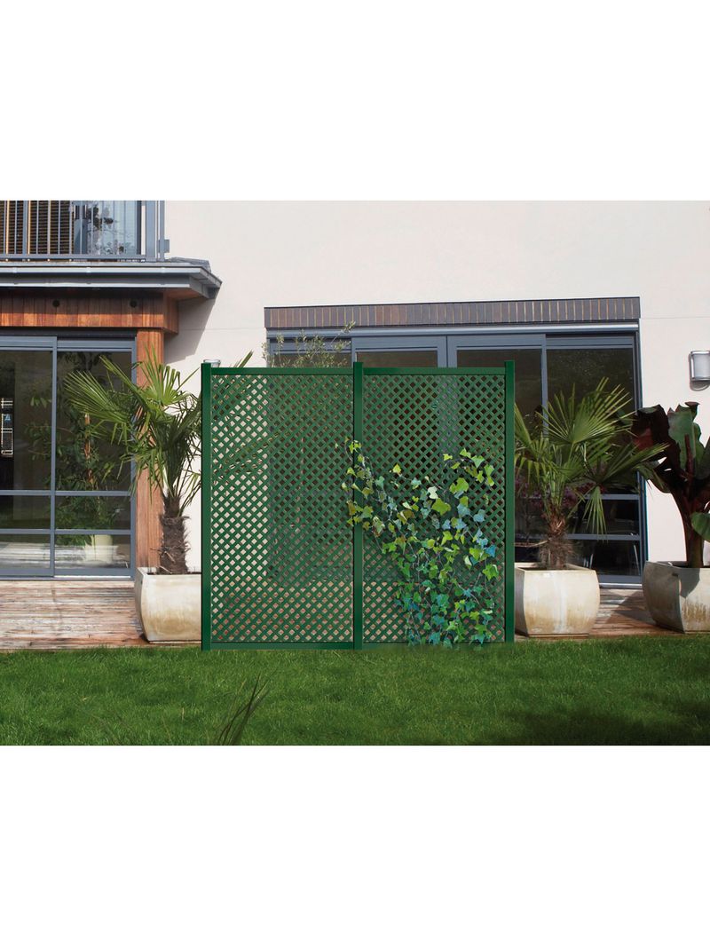 Traliccio Estensibile VERDELOOK In Plastica - Decorazione Per Balcone E Giardino - Foto 8