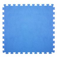 6x tappetino blu 60x60cm fondo piscina antiscivolo tappeto puzzle bambini fitness