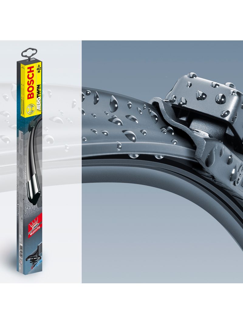 ASLAM Ricambio Spazzole Tergicristallo 8,5 Mm - Gomma Silenziosa Per Tergicristalli Ibridi 71,1 Cm (Set Da 2), Ecologico Ed Economico