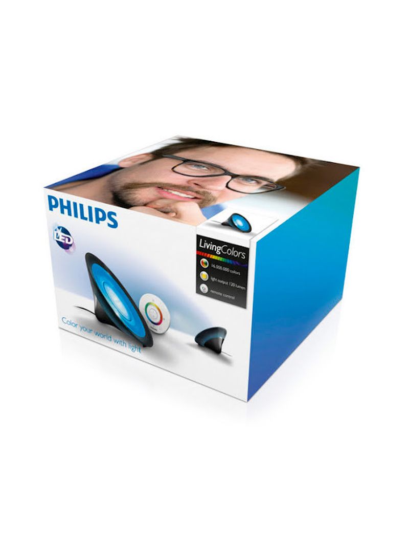 PHILIPS LAMPADA PHILIPS LED LIVINGCOLORS AURA DESIGN PURO ED ELEGANTE CON  TELECOMANDO 7099860PH