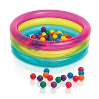 Intex piscina con palline colorate multicolore baby 3 anelli bambino 48674np