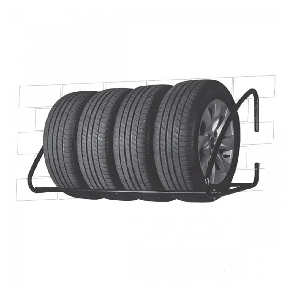 Kit porta gomme ruote scaffale a muro 100xP75xh60cm garage officina KIT