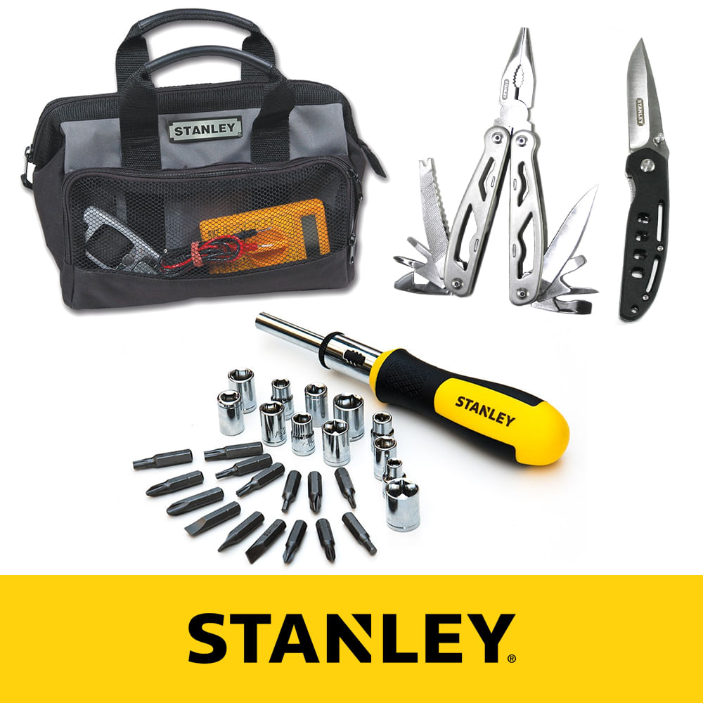 STANLEY 1-93-330 Borsa portautensili 30 x 25 x 13 cm con base rigida :  : Fai da te