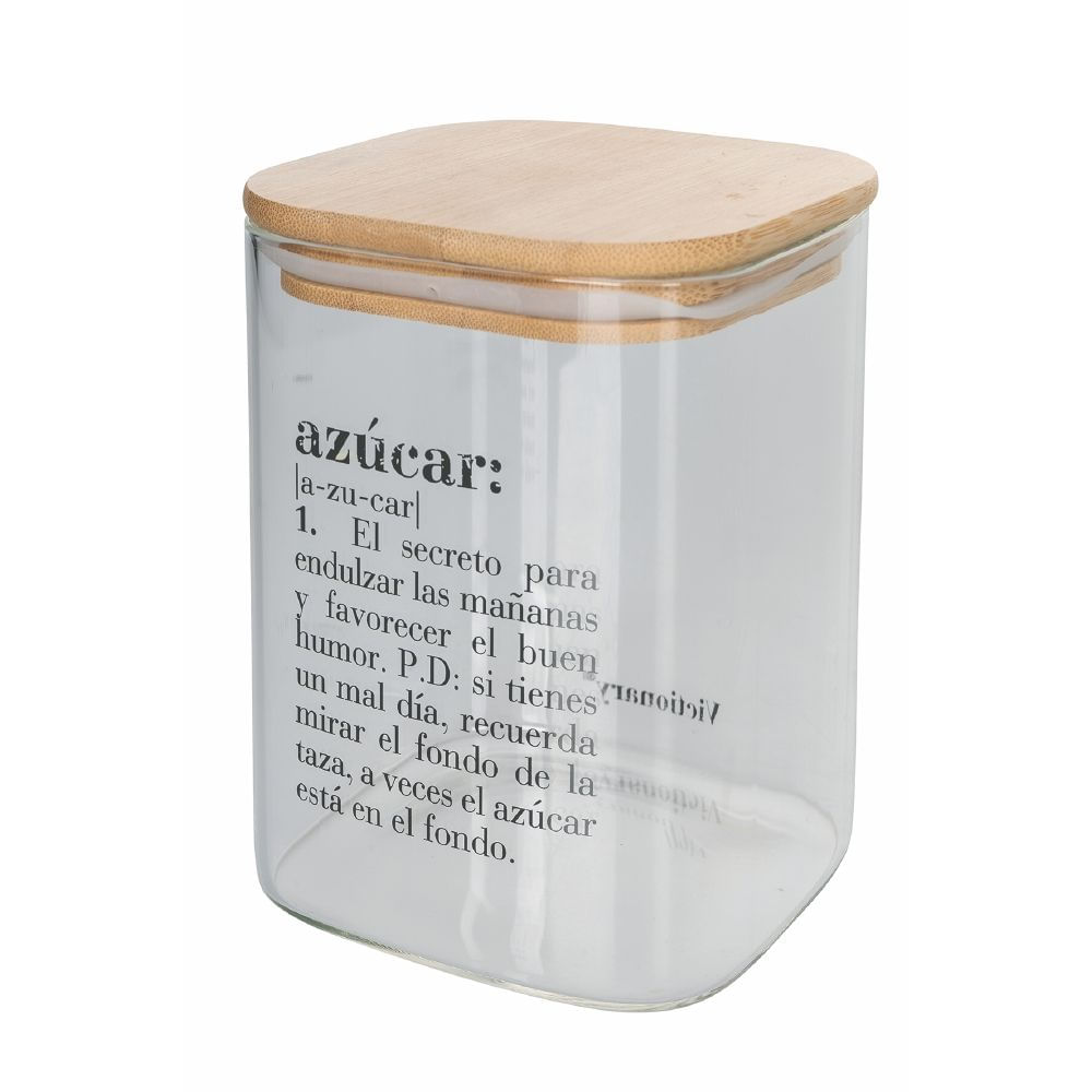 Set 3 Barattoli Sale Zucchero e Caffè 1 Litro in Vetro VdE Tivoli 1996