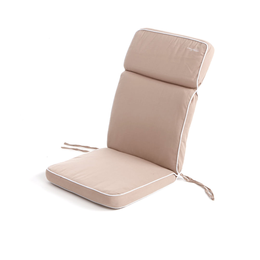 Cuscino Per Poltrona Sospesa In Polyrattan - Beige, 100x120 Cm - Per Altalene Da Giardino E Cocoon - Foto 8