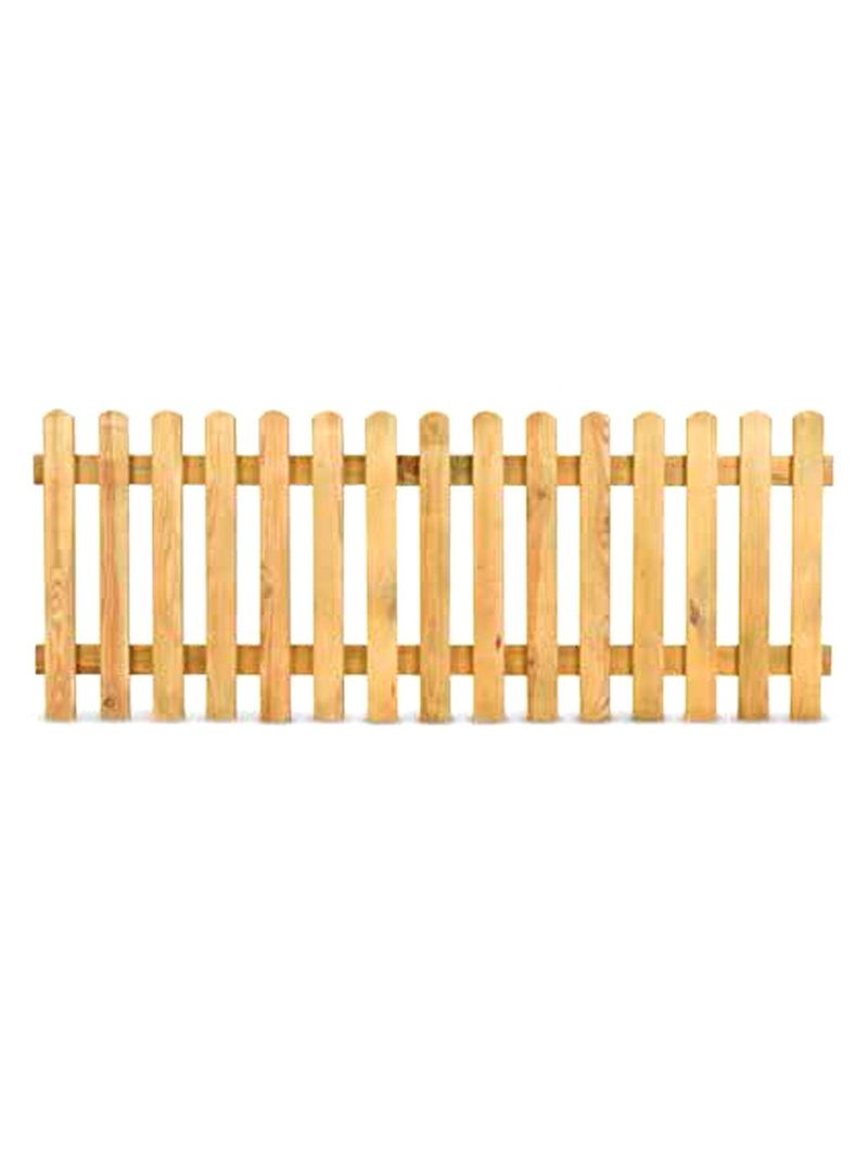 Evergreen staccionata recinto in legno 180xh80cm recinzione esterno eg52950  - BricoBravo