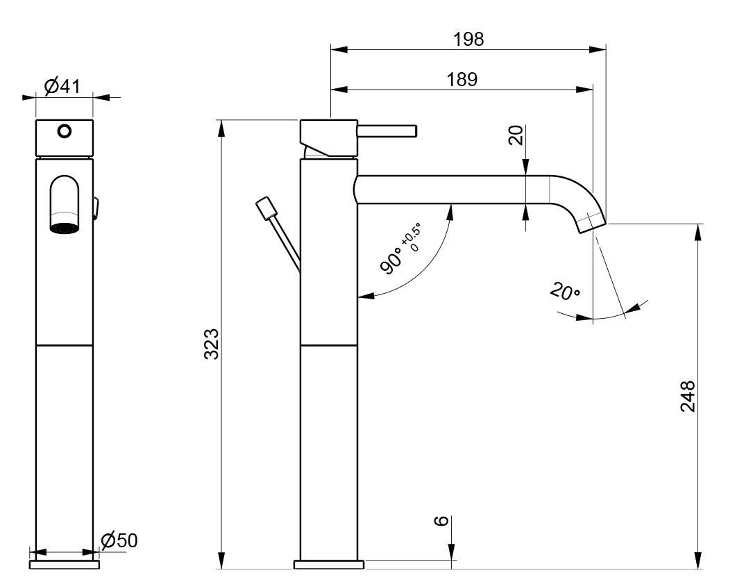 Hand Tap M4, DIN 352 3pcs in Plastic Box TOPEX 14A204