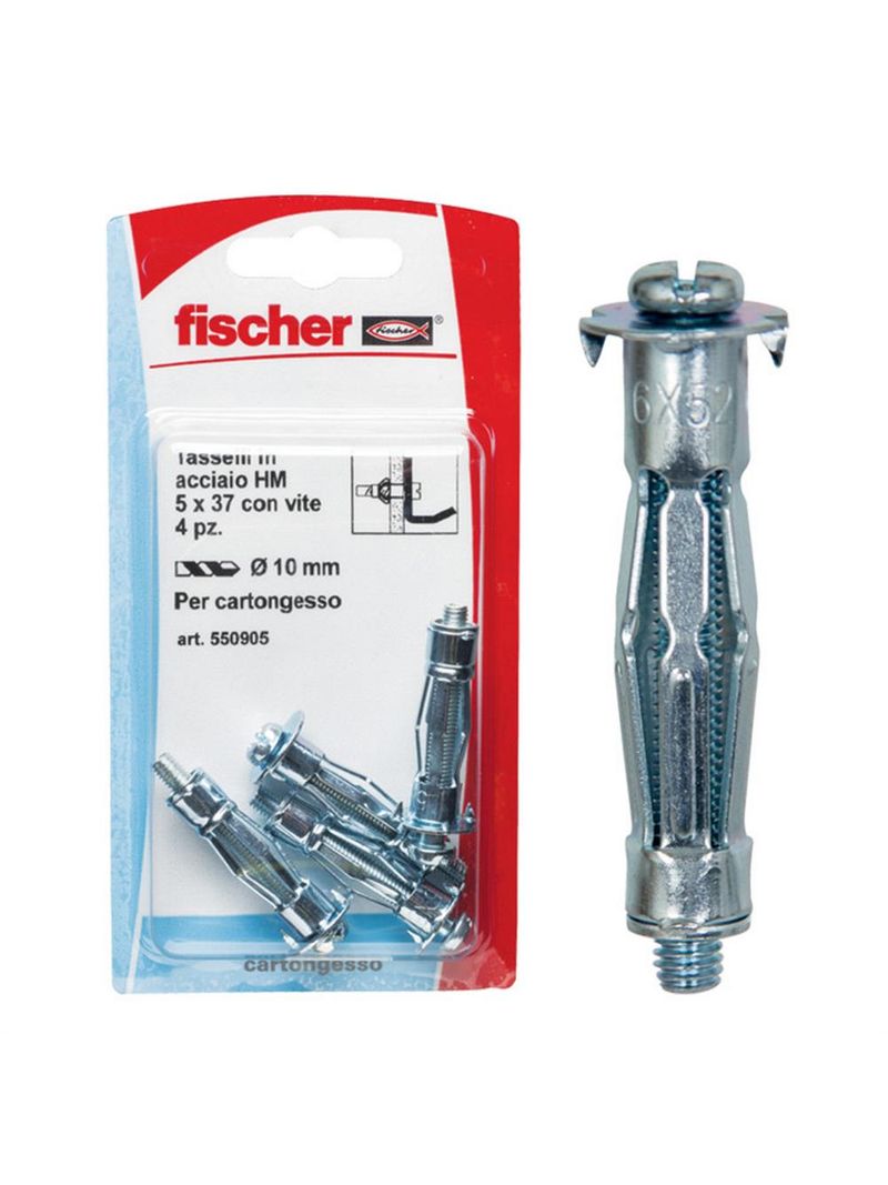 Viti Autoperforanti Per Pareti 25 Set Tasselli Autoforanti Per Cartongesso - Kit Viti E Ancore Per Pareti, 50 Pezzi Totali Kit 25 Ancore 25 Viti - Foto 6