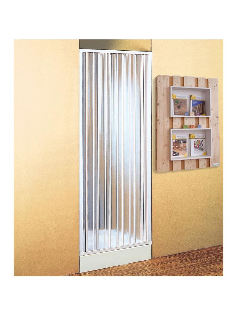 Box Doccia Free Porta Riducibile BR120001 - Reversibile, Bianco, Adattabile 60-80 Cm - Facile Da Installare - Foto 5