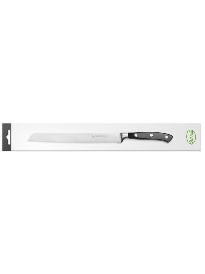 Coltello Per Il Pane Professionale Lama 22 Cm Forgiato Sanelli Ergoforge