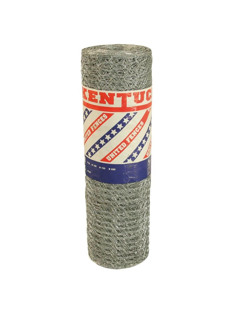 Rete Kentucky 50 mt 25x3 mm d.0,8 H150 cm recinzione a maglia - BricoBravo