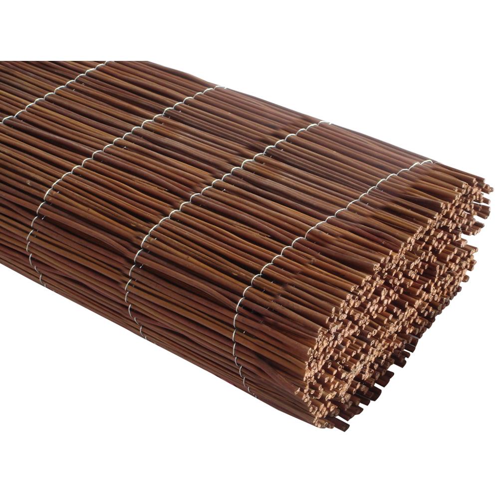 Stuoia In Canniccio Arella 150x500 Cm | Recinzione Ombra Per Esterni, Rilegata Con Filo Di Nylon