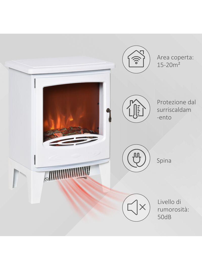 Acquista Bimar Caminetto elettrico a pavimento con effetto fiamma 1800W in  Offerta a 142€ su BricoNow