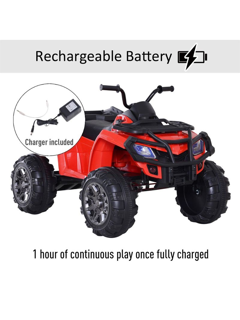 Quad Elettrico per Bambini 12V Rosso - BricoBravo