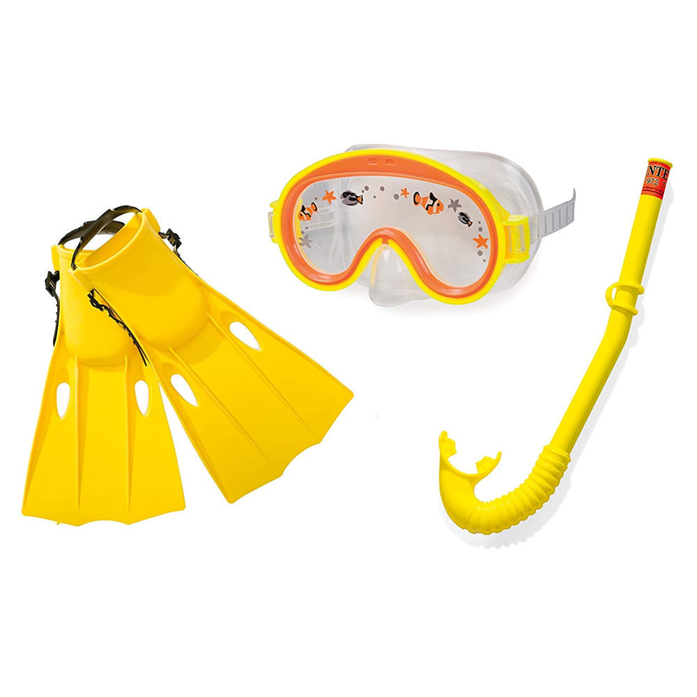 Kit Snorkeling Cressi Per Bambini 7-15 Anni - Maschera Rombo E Boccaglio Mini Dry, Progetto Italiano