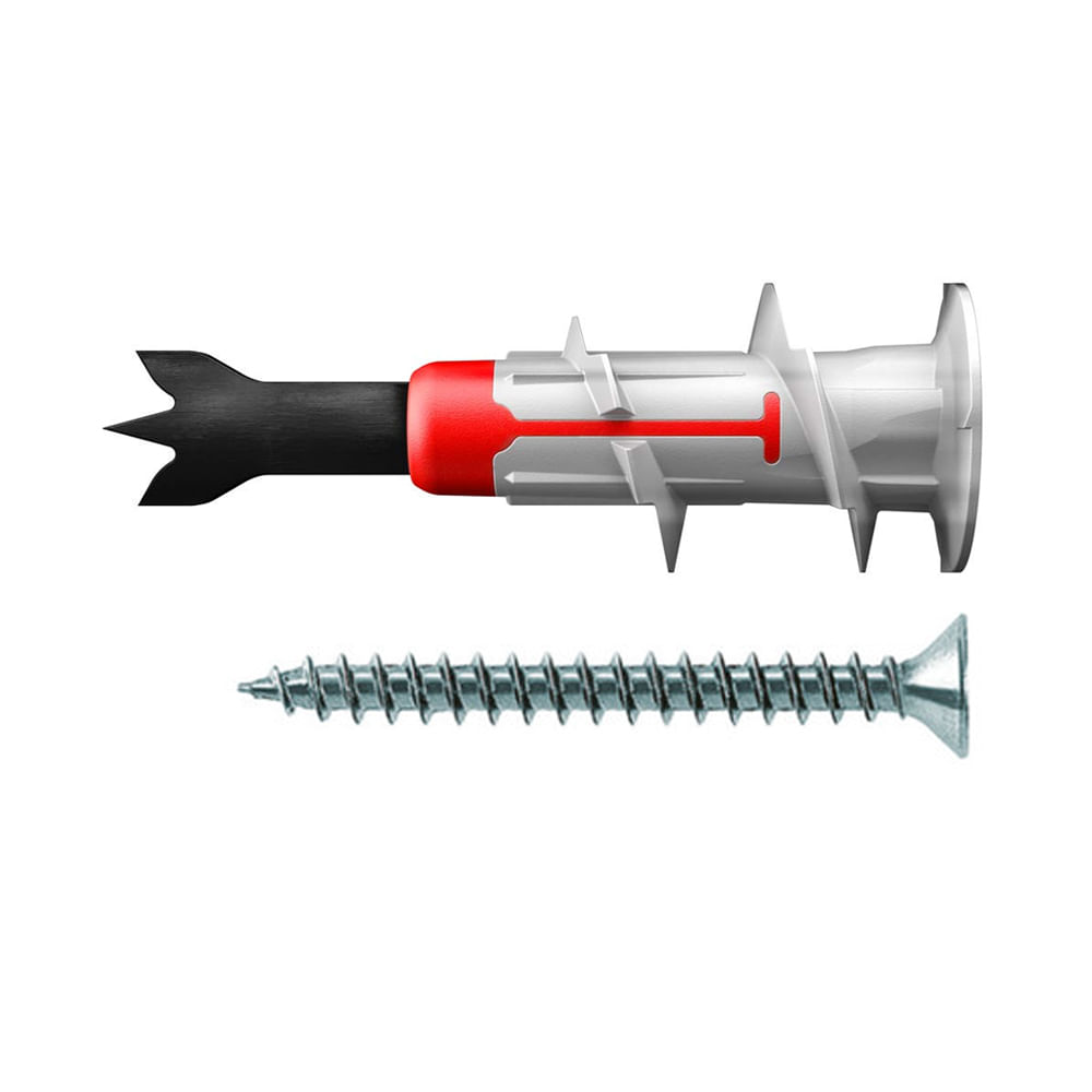 25 Tasselli Per Cartongesso Autoforanti In Metallo Con Viti - Fissaggio Rapido Per Pareti E Mattoni - Foto 2