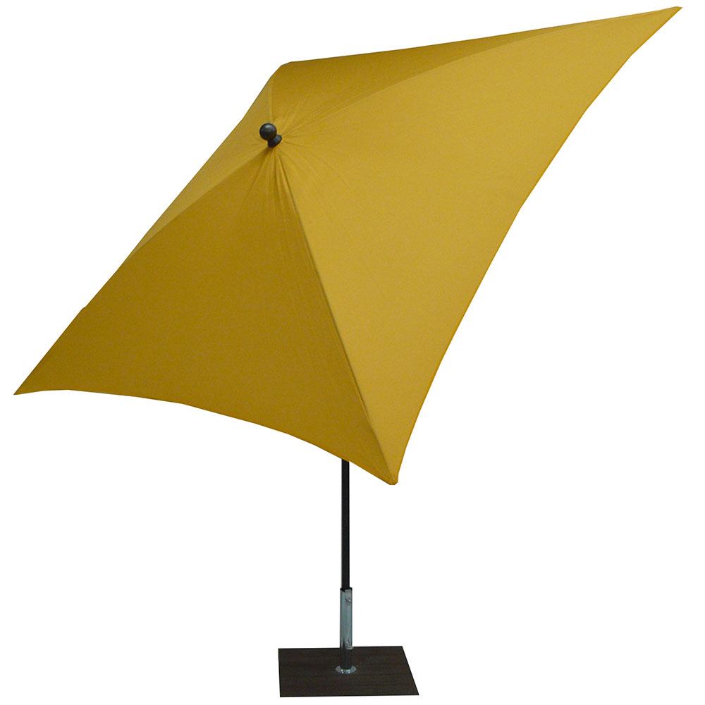 Ombrellone Da Giardino 2x3 Metri - Struttura Acciaio, Copertura Poliestere, Colore Giallo, Con Manovella - Foto 6