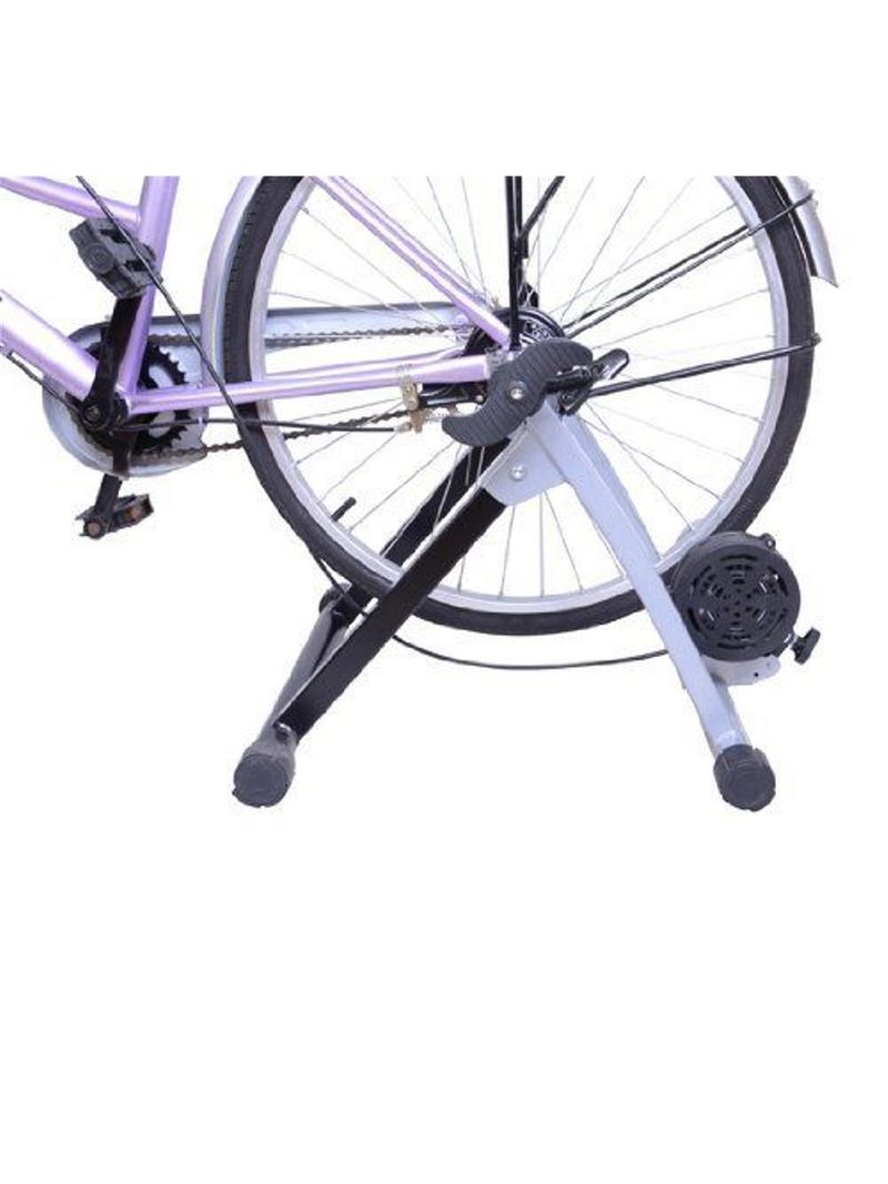 Rullo Per Bici Pieghevole HOMCOM | 8 Livelli Resistenza Magnetica | Supporto Fino A 120 Kg | Per Allenamento A Casa - Foto 4