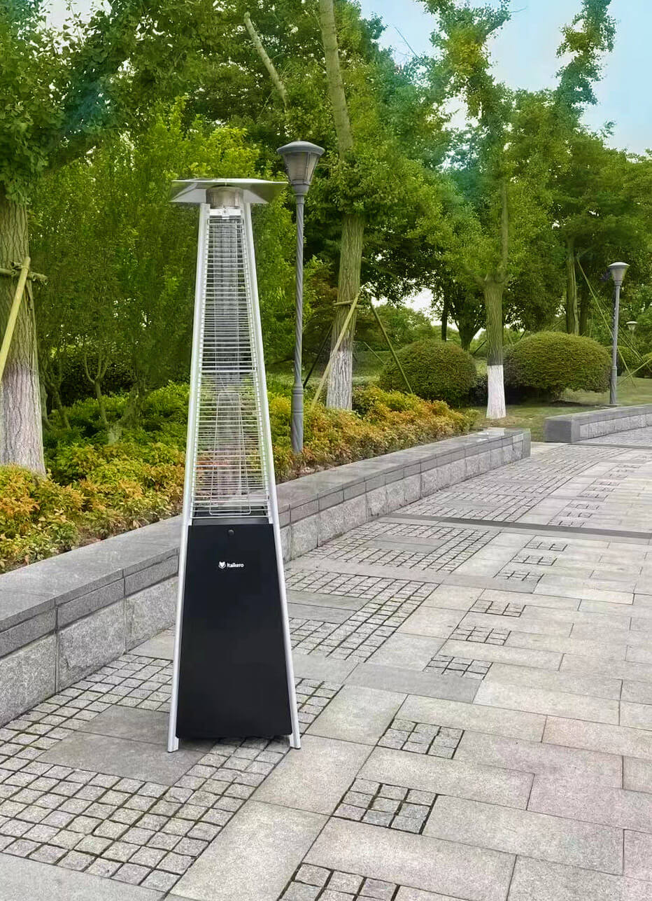 Stufa Da Esterno Fungo A Gas GPL 13 KW Nera | Leroy Merlin - Foto 9