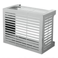 Copricondizionatore copertura per climatizzatore LINEAR M GRIGIO in alluminio