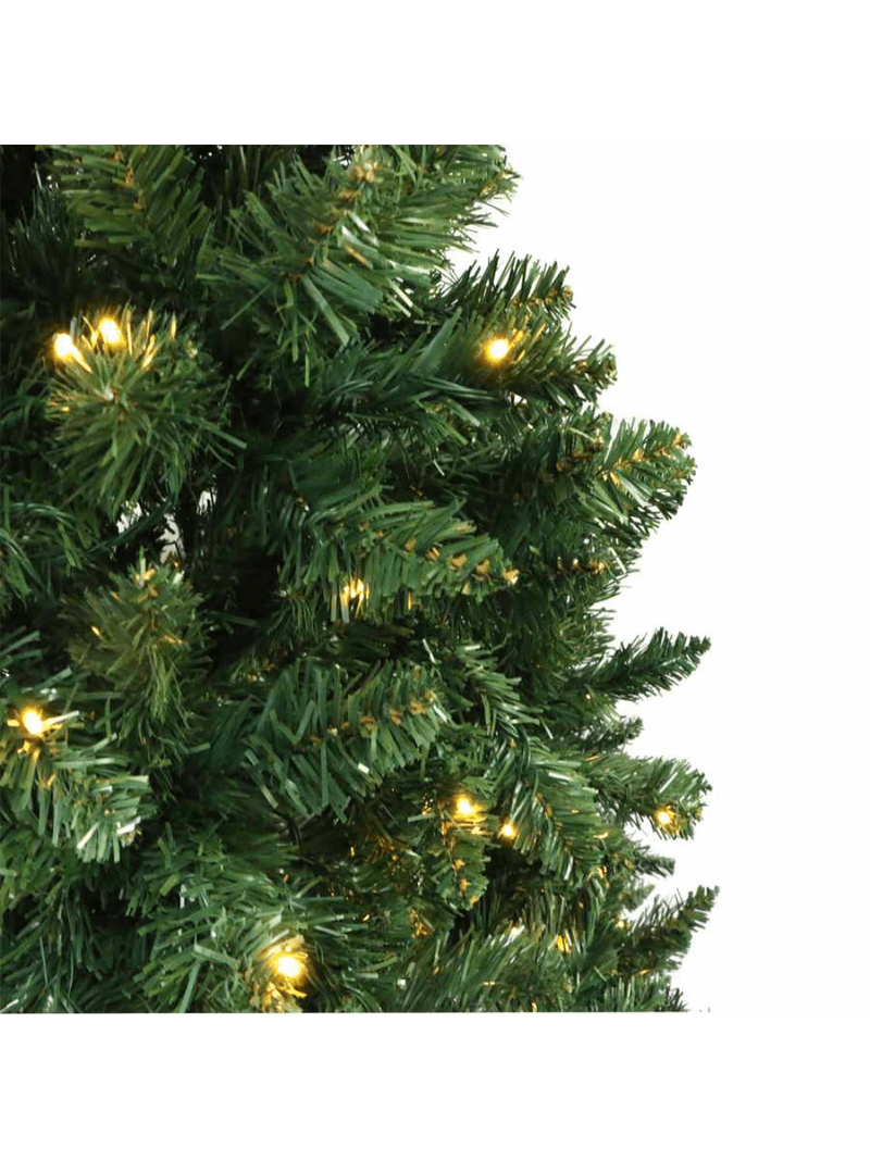 Quanti Metri Di Luci Per Albero Di Natale 240 Cm Albero di Natale verde 240 cm con 1830 rami e luci led integrate