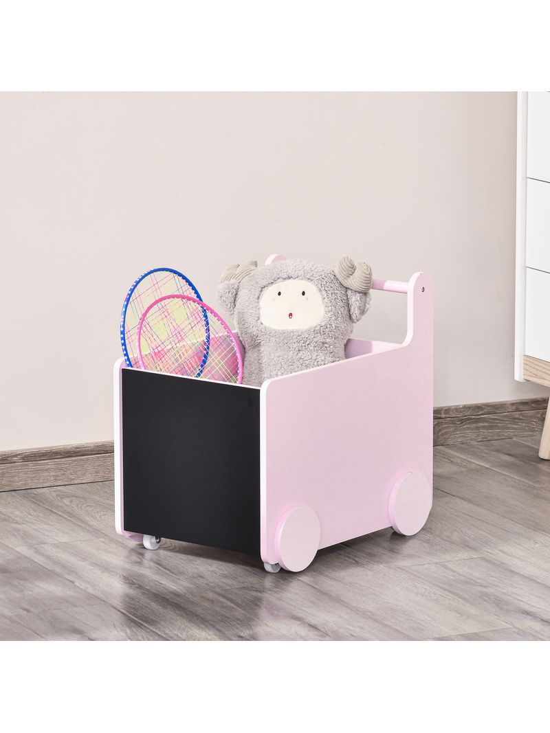 DECORIA Cassapanca Portagiochi Bambini - Baule In Legno Bianco, Ordiniamo La Cameretta! - Foto 4