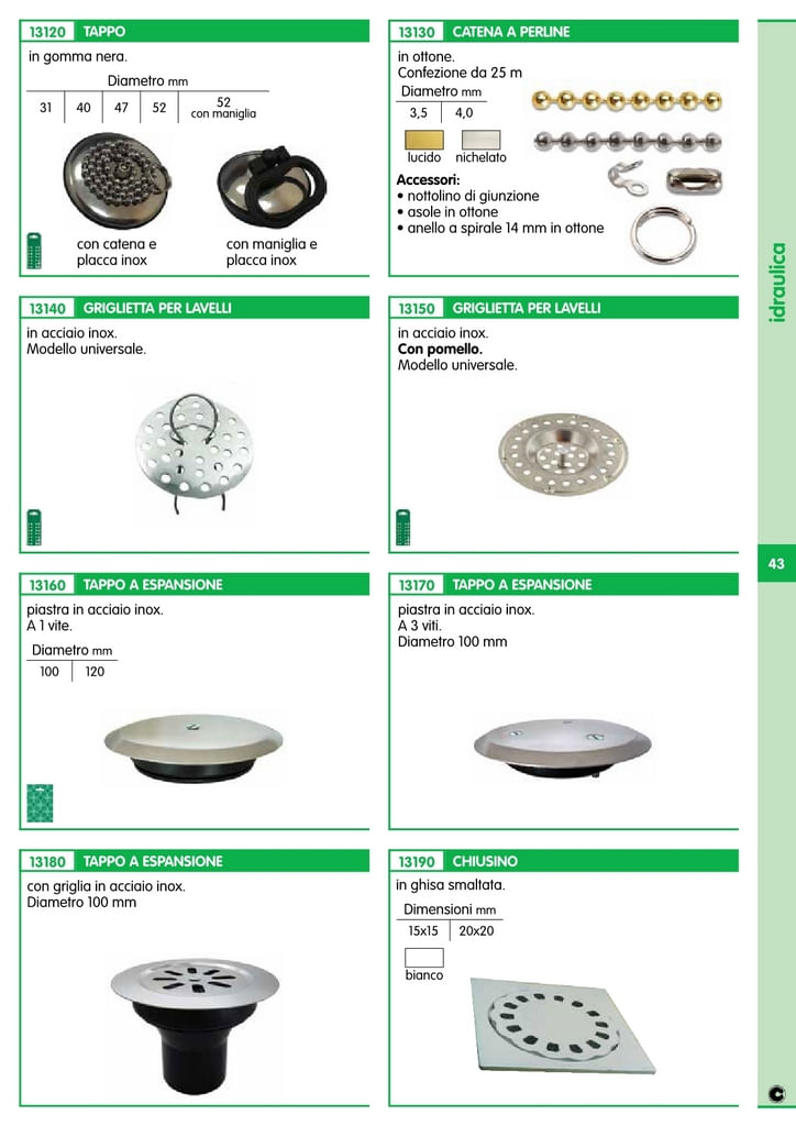 Tappo Ad Espansione Imbuto Con Griglia 100mm - Per Ventilazione E Scarichi - Foto 7