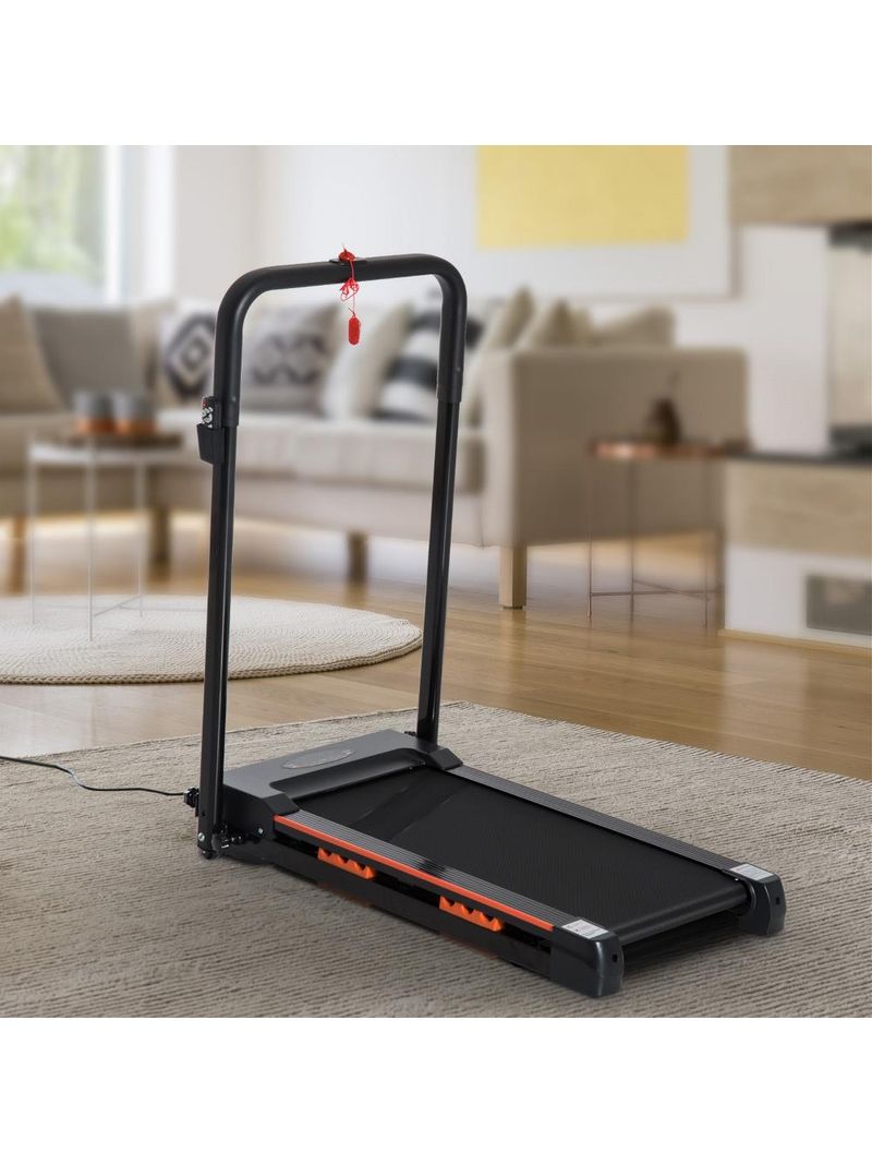 Tapis Roulant Pieghevole Elettrico - 2 In 1 Con Pendenza Regolabile | 12 Km/h, 2,25HP, App Fitshow | Max 110 Kg - Foto 6