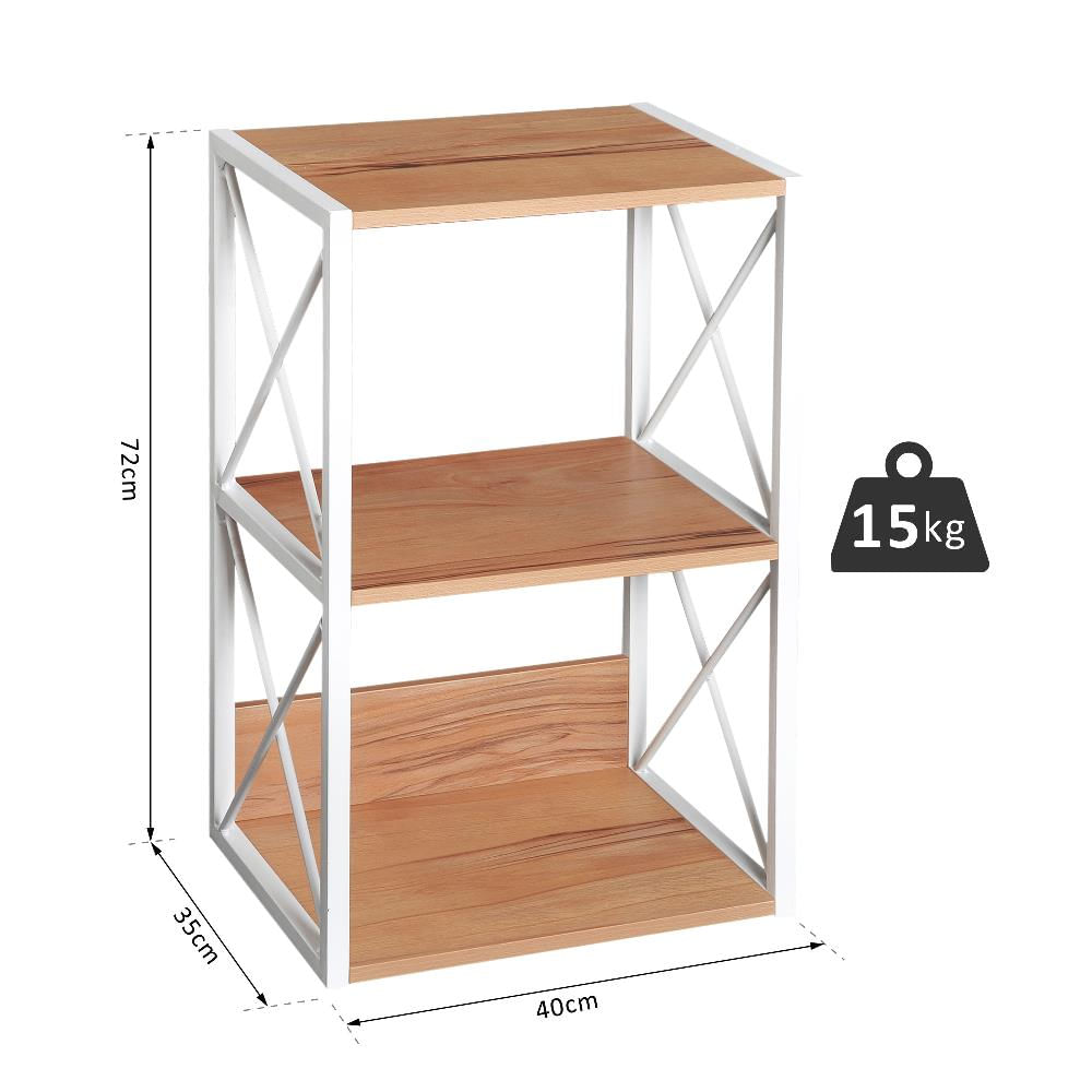 Il numero 1 del risparmio-ELEGANT CASSETTIERA A 3 CASSETTI 31 X 26 X 80 CM COLORE BIANCO