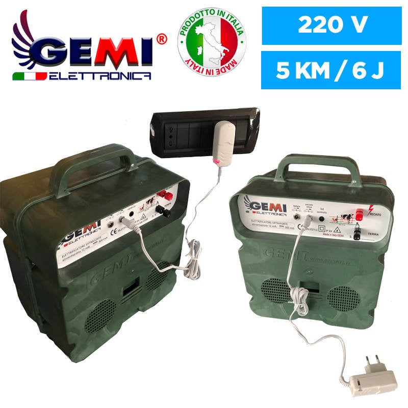 Elettrificatore B/12 Con Pannello Solare 12 V a Batteria o corrente 220V Per  Recinto Elettrico Recinzione Elettrificata - BricoBravo