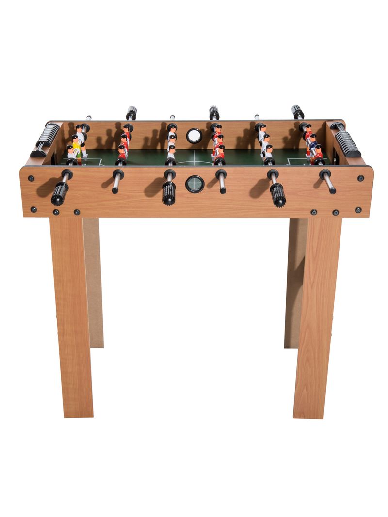 Calcio Balilla Homcom In MDF - Tavolo Da Gioco Per Famiglia, 122x61x80.7 Cm - Foto 8