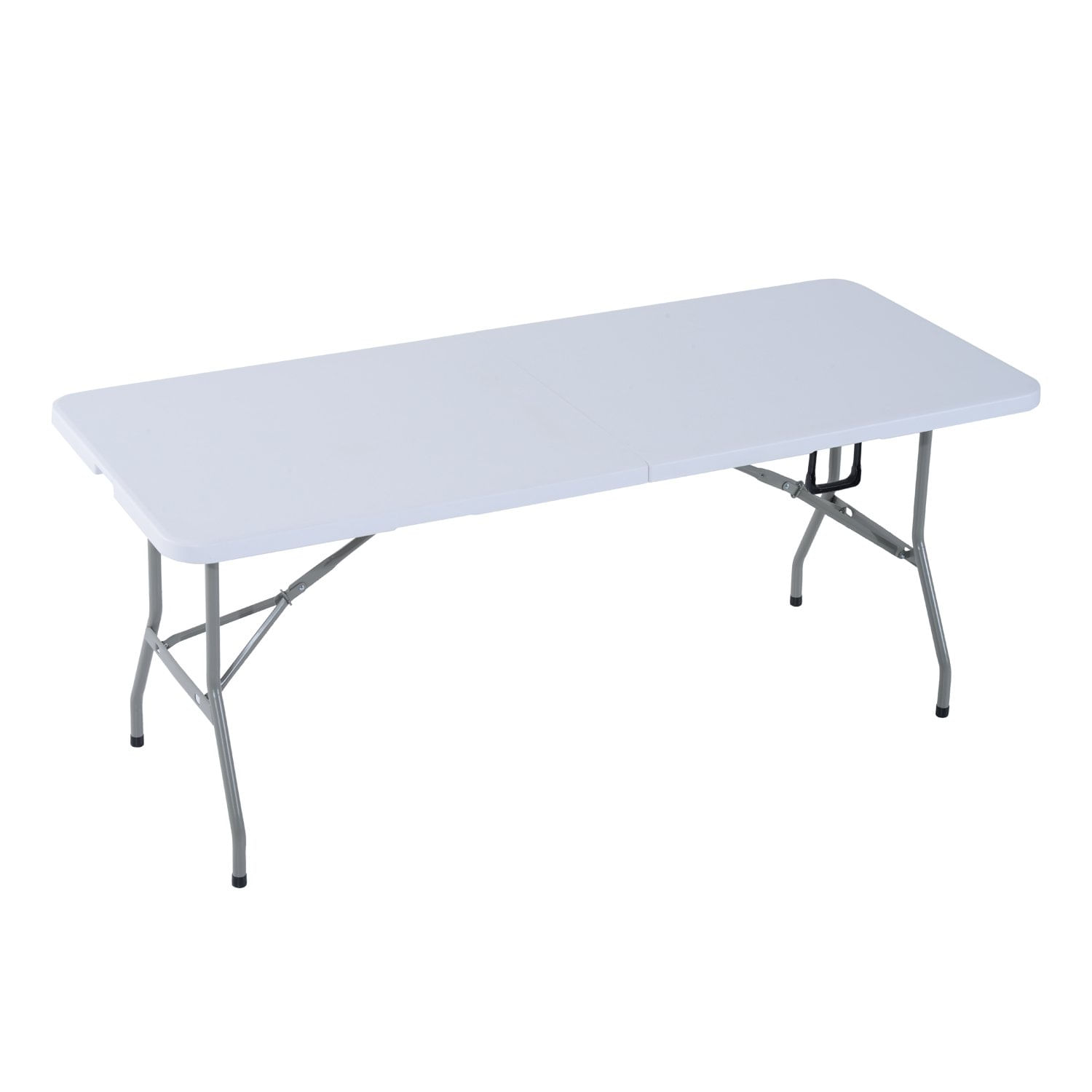 Outsunny tavolo da campeggio pieghevole portatile picnic richiudibile in  valigia in pe 180 x 74 x 74cm - BricoBravo