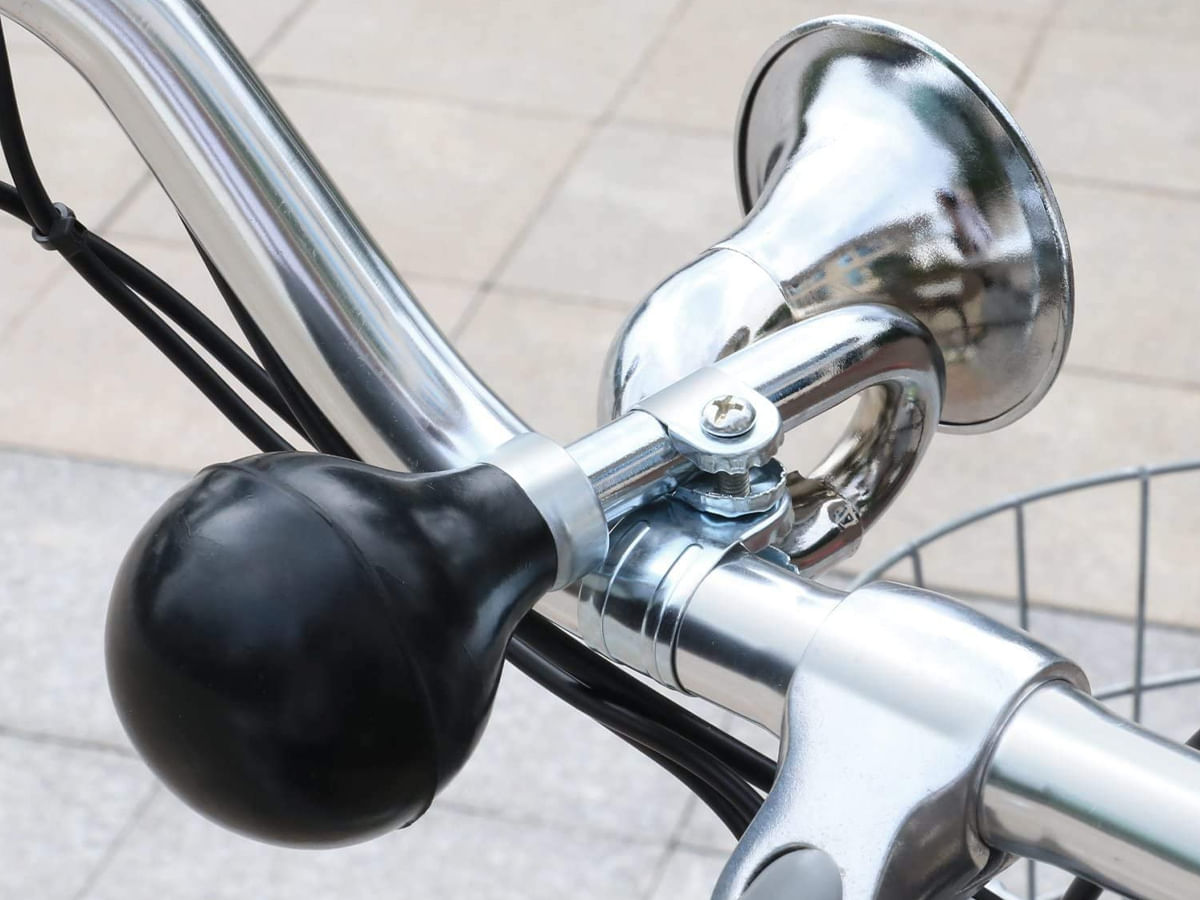 Trombetta Per Bici Bambini CARALL | Campanella A Chiocciola In Metallo, 16 Cm - Foto 5