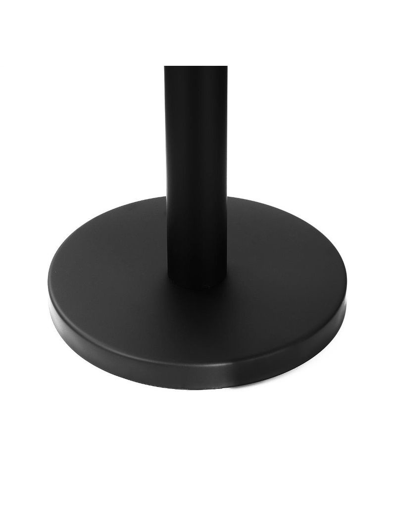 Colonnine Separacode Outsunny Con Nastro Nero - Acciaio Inox 200x32x90cm Per Fila Ordinata - Foto 7