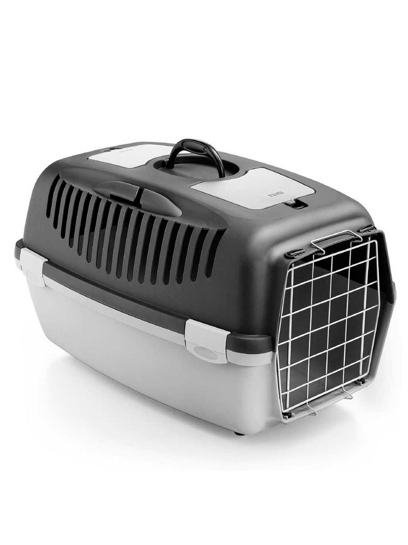 Trasportino Ferplast Rider Per Gatti E Cani Piccoli - Rigido, Azzurro, Fino A 7kg, 34x50.7x30cm