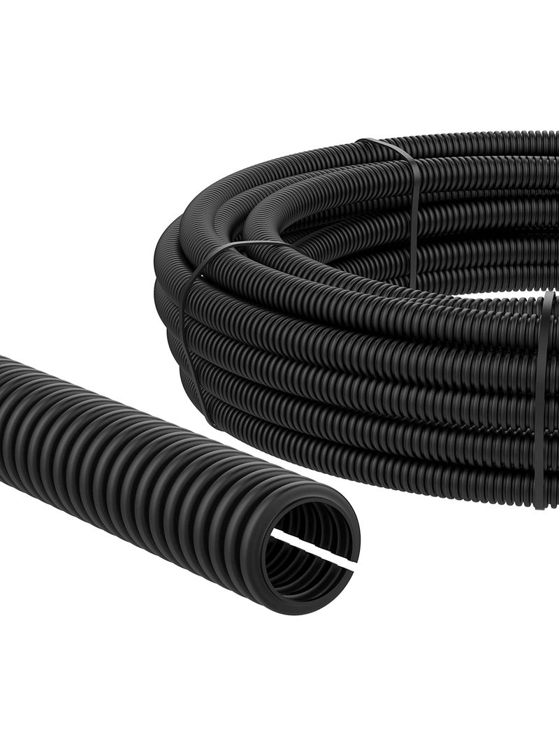 ZOREI Tubo Corrugato Nero Diametro 25mm Matassa da 10 Metri - A2Z WORLD SRL  - A2Z WORLD SRL