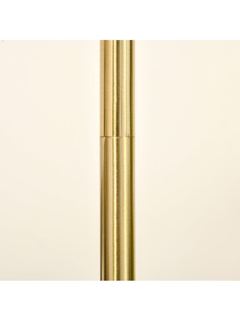 DecHome Lampada da Terra con 2 Paralumi a Sfera Lampada a Piantana Moderna  Altezza 165cm Oro - B06DH11