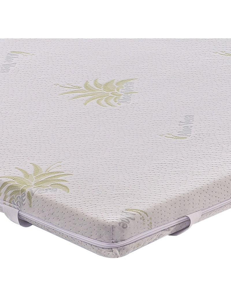 Topper 120x200 In Memory Foam 5 Cm Con Rivestimento In Aloe Vera   328031 800 1067